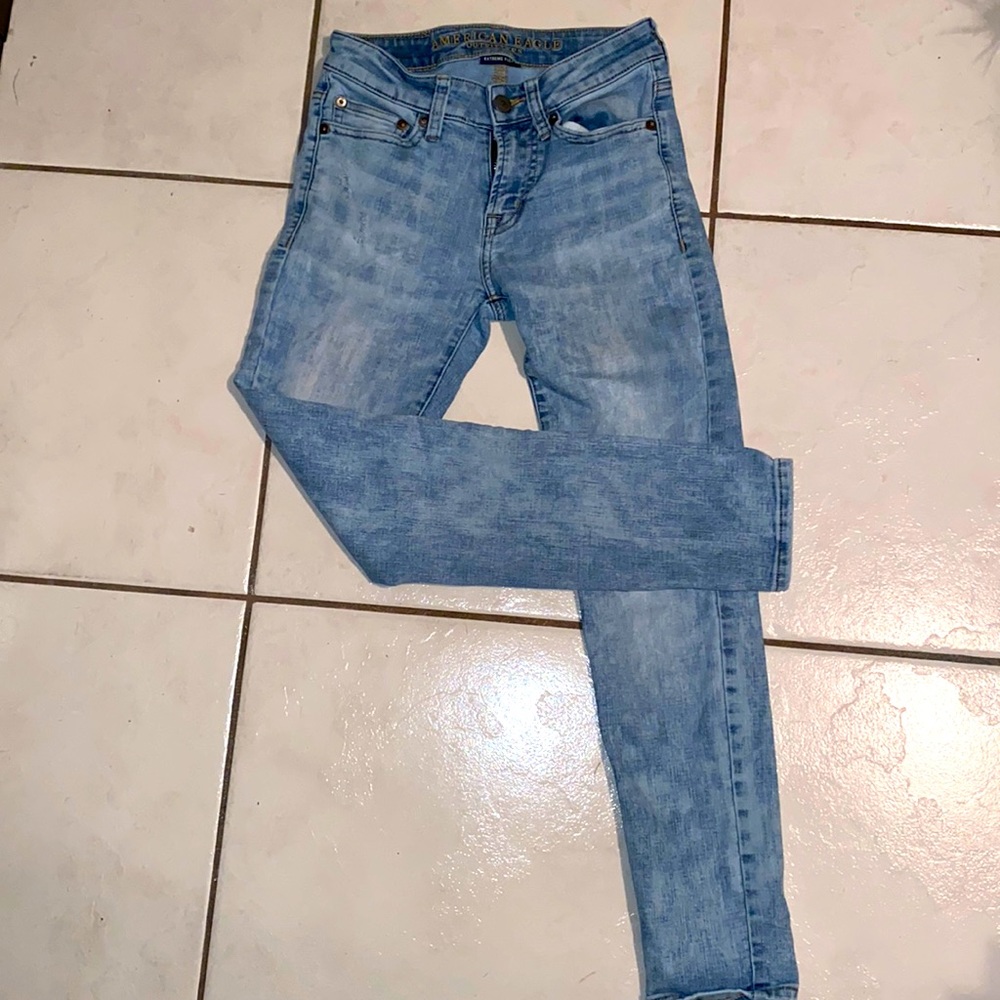 American Eagle Mens faded jeans
